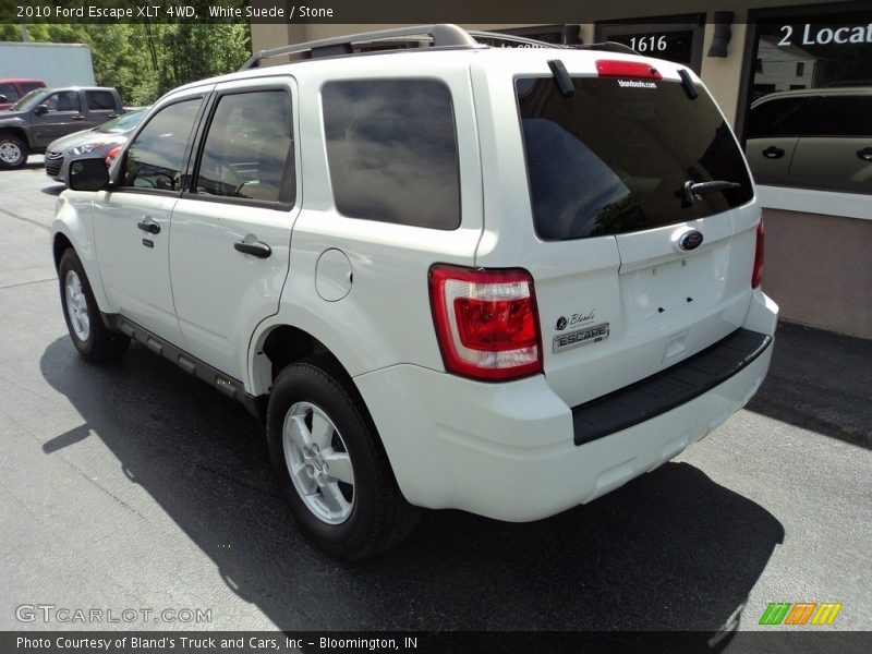 White Suede / Stone 2010 Ford Escape XLT 4WD