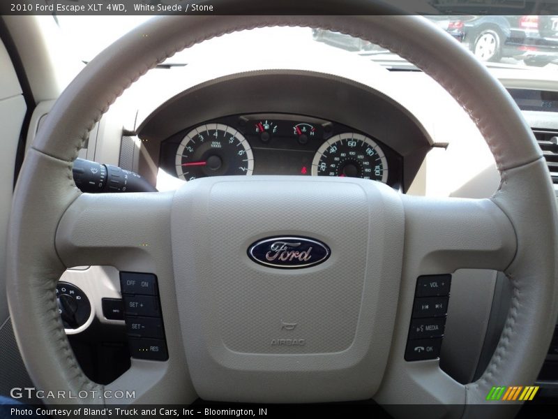 White Suede / Stone 2010 Ford Escape XLT 4WD