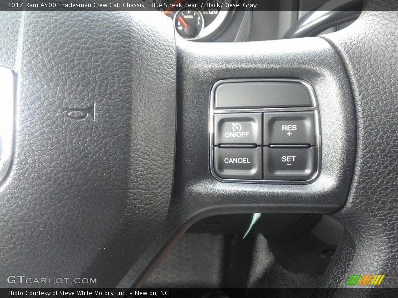 Blue Streak Pearl / Black/Diesel Gray 2017 Ram 4500 Tradesman Crew Cab Chassis