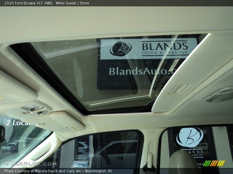 White Suede / Stone 2010 Ford Escape XLT 4WD