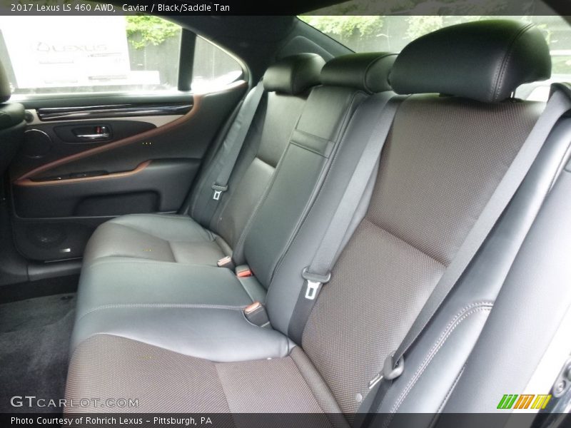 Rear Seat of 2017 LS 460 AWD