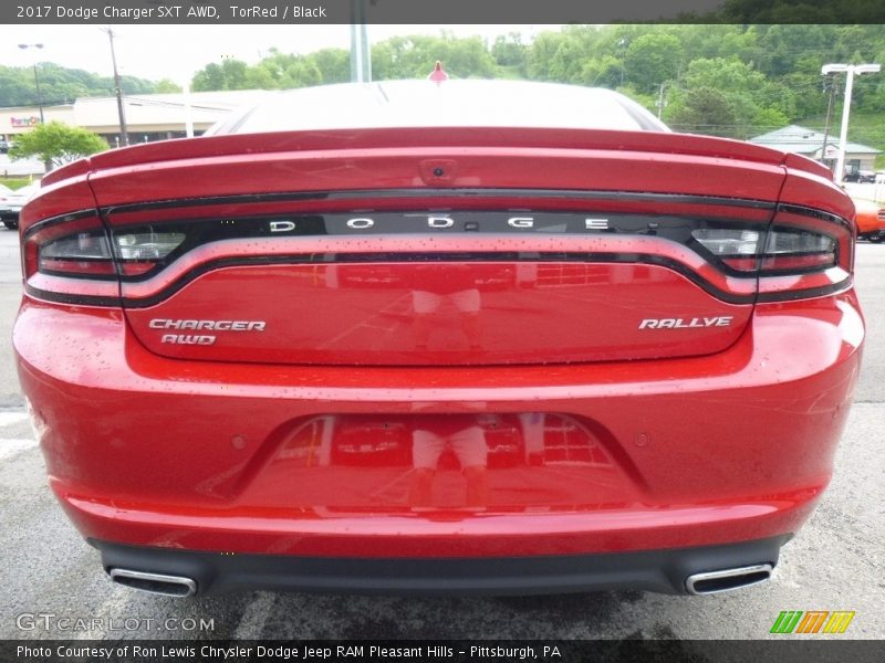 TorRed / Black 2017 Dodge Charger SXT AWD