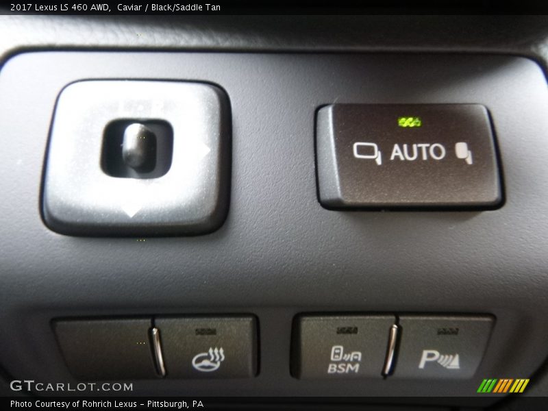 Controls of 2017 LS 460 AWD