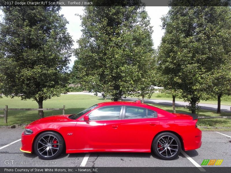 TorRed / Black 2017 Dodge Charger R/T Scat Pack
