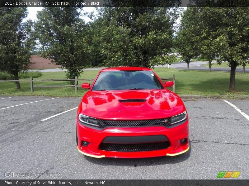 TorRed / Black 2017 Dodge Charger R/T Scat Pack