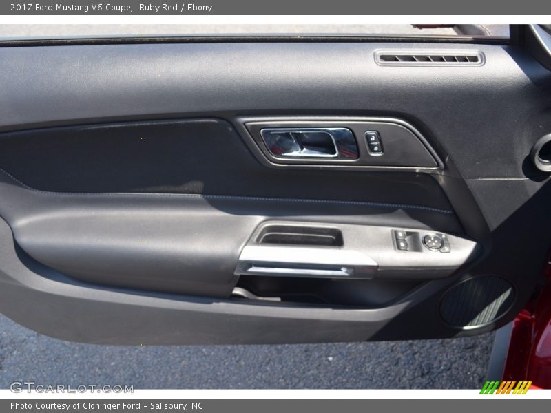 Ruby Red / Ebony 2017 Ford Mustang V6 Coupe