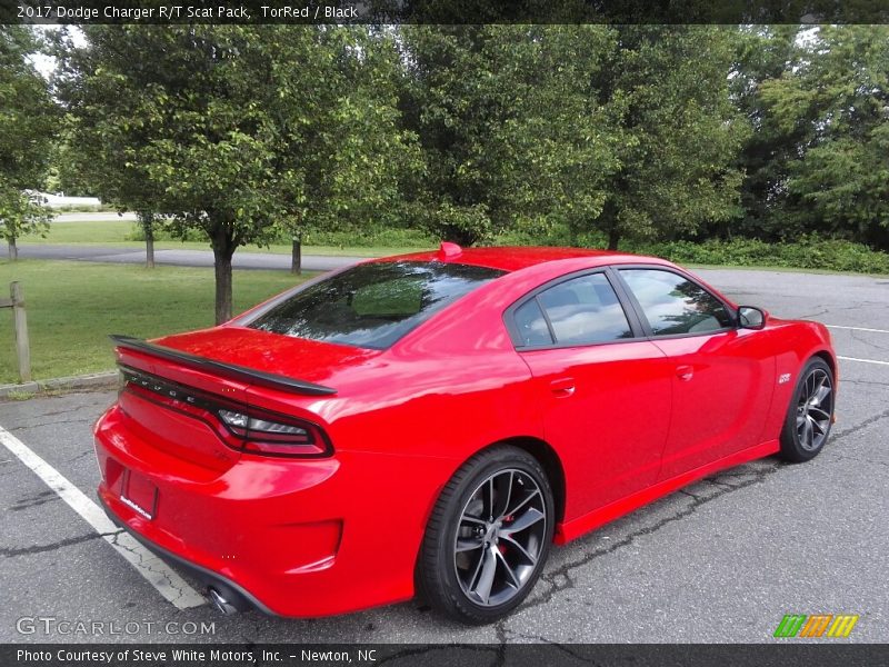 TorRed / Black 2017 Dodge Charger R/T Scat Pack