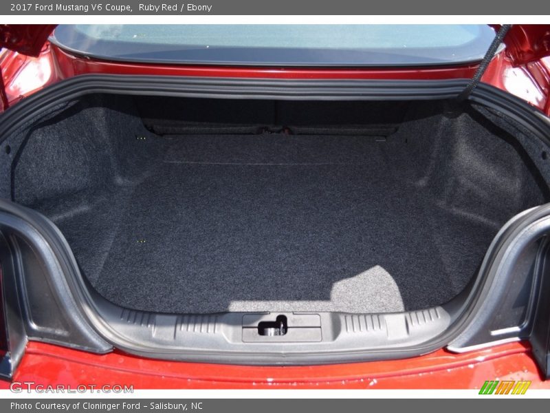 Ruby Red / Ebony 2017 Ford Mustang V6 Coupe