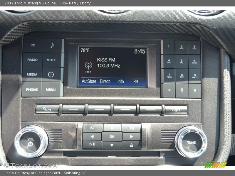 Ruby Red / Ebony 2017 Ford Mustang V6 Coupe