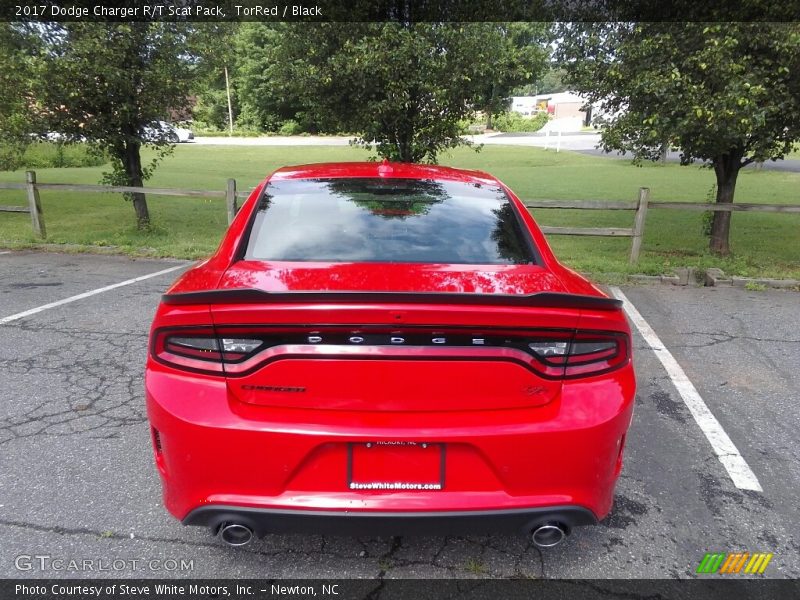 TorRed / Black 2017 Dodge Charger R/T Scat Pack
