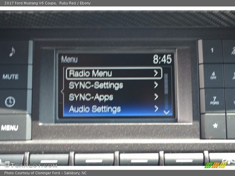 Ruby Red / Ebony 2017 Ford Mustang V6 Coupe
