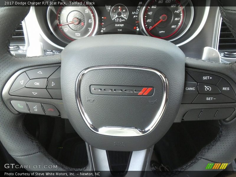 TorRed / Black 2017 Dodge Charger R/T Scat Pack