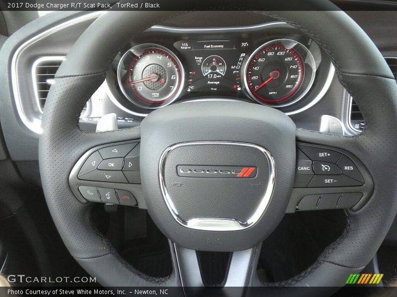 TorRed / Black 2017 Dodge Charger R/T Scat Pack