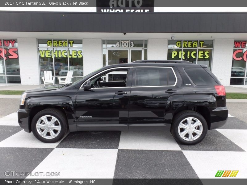 Onyx Black / Jet Black 2017 GMC Terrain SLE