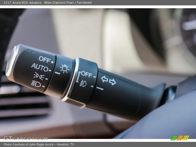 White Diamond Pearl / Parchment 2017 Acura MDX Advance