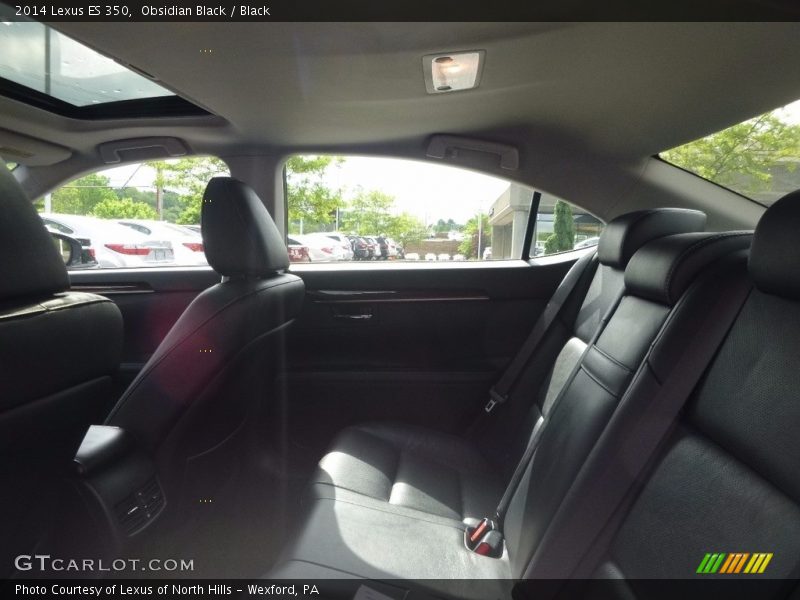 Obsidian Black / Black 2014 Lexus ES 350
