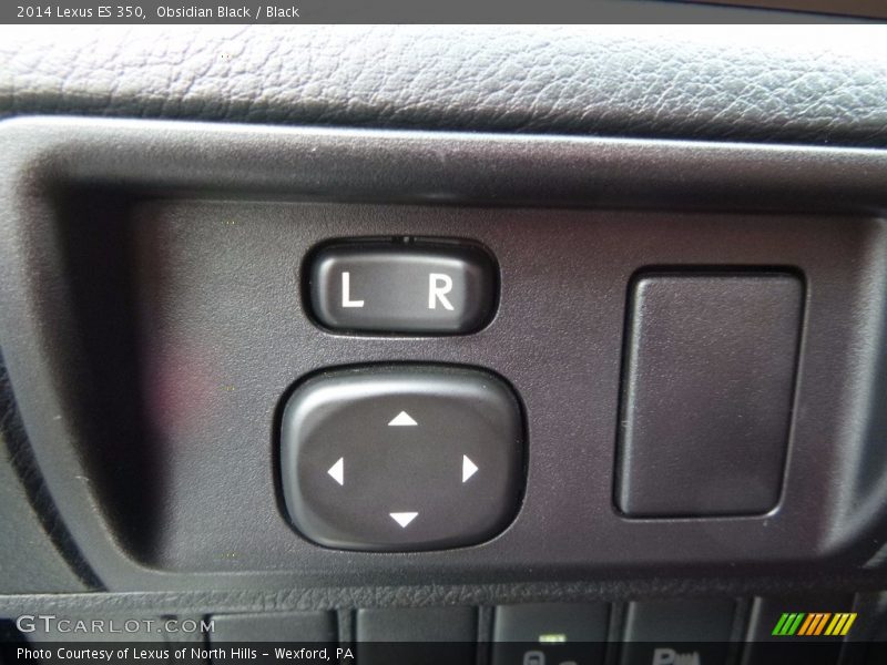 Obsidian Black / Black 2014 Lexus ES 350