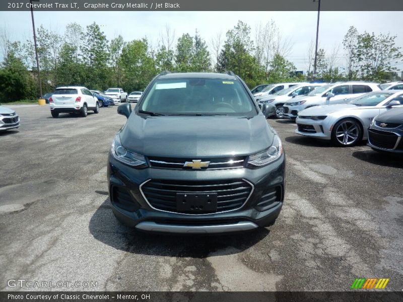 Graphite Gray Metallic / Jet Black 2017 Chevrolet Trax LT