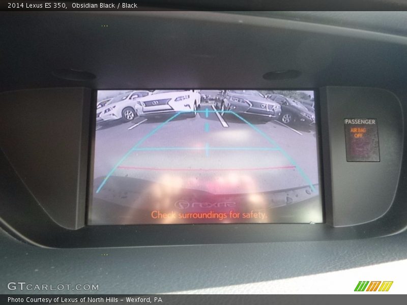 Obsidian Black / Black 2014 Lexus ES 350