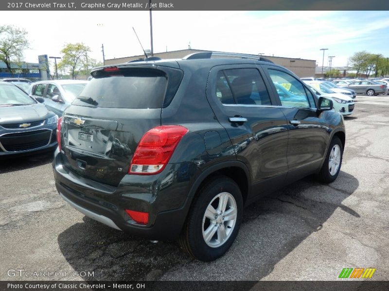 Graphite Gray Metallic / Jet Black 2017 Chevrolet Trax LT