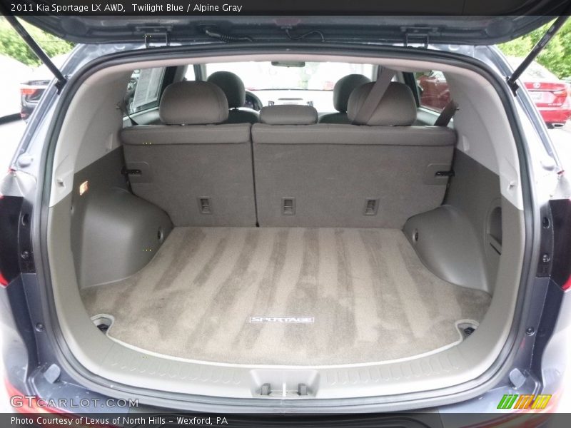 Twilight Blue / Alpine Gray 2011 Kia Sportage LX AWD