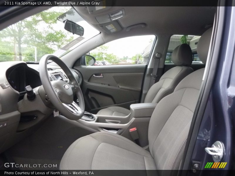 Twilight Blue / Alpine Gray 2011 Kia Sportage LX AWD