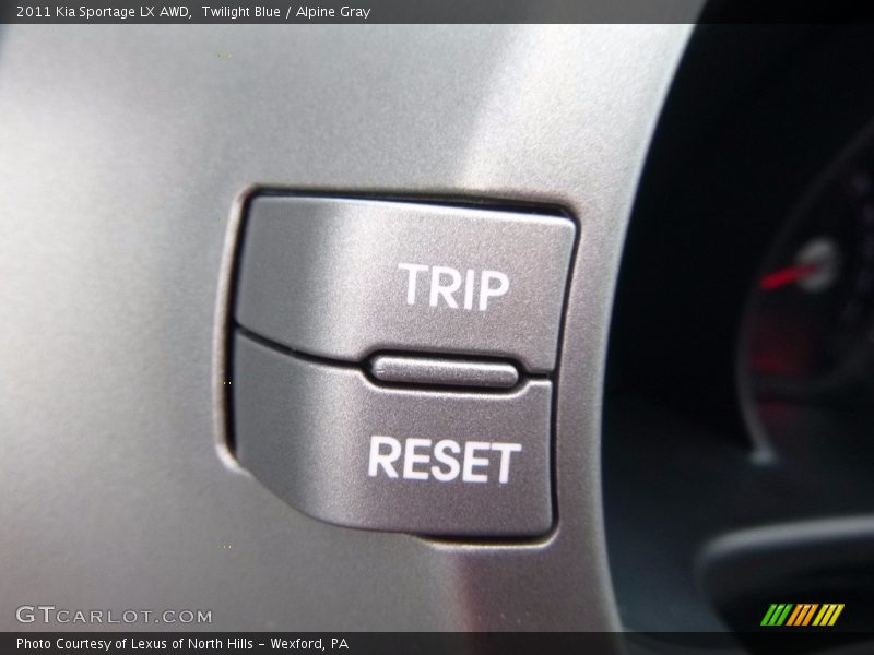 Twilight Blue / Alpine Gray 2011 Kia Sportage LX AWD
