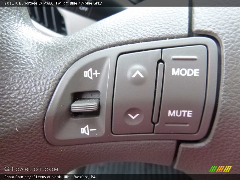 Twilight Blue / Alpine Gray 2011 Kia Sportage LX AWD