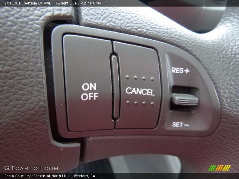 Twilight Blue / Alpine Gray 2011 Kia Sportage LX AWD