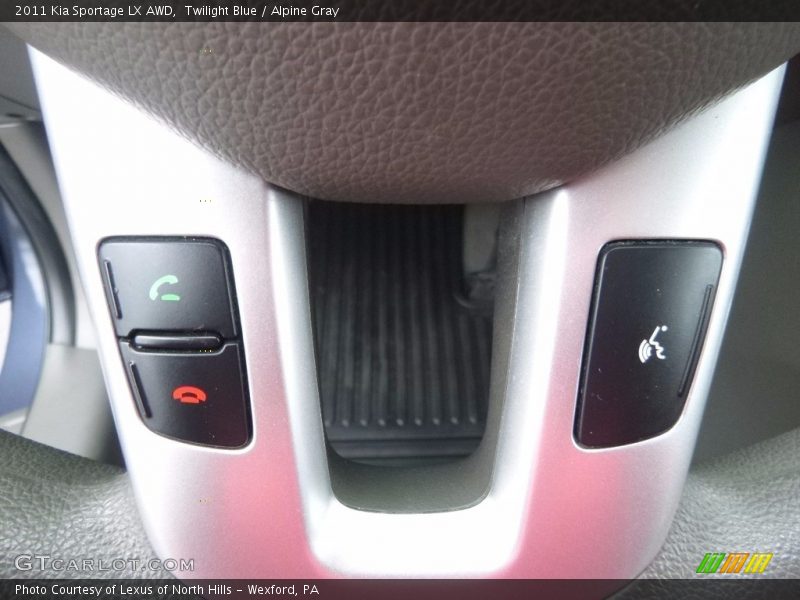 Twilight Blue / Alpine Gray 2011 Kia Sportage LX AWD