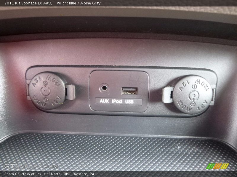 Twilight Blue / Alpine Gray 2011 Kia Sportage LX AWD