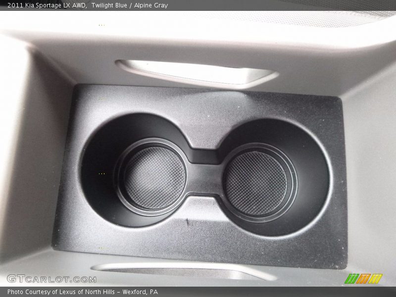 Twilight Blue / Alpine Gray 2011 Kia Sportage LX AWD