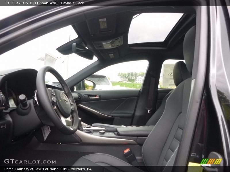 Caviar / Black 2017 Lexus IS 350 F Sport AWD
