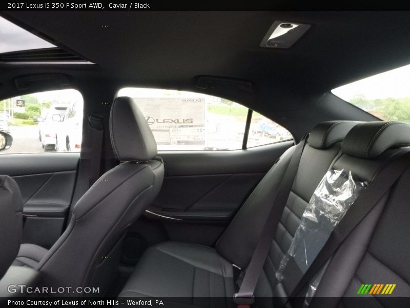 Caviar / Black 2017 Lexus IS 350 F Sport AWD