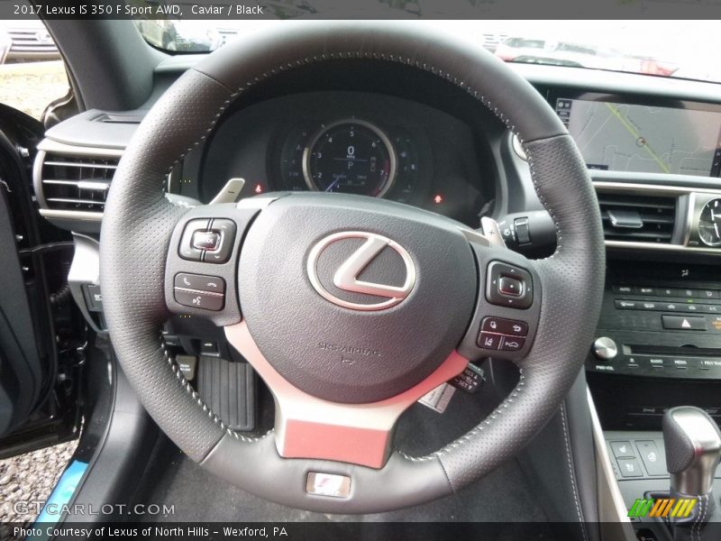  2017 IS 350 F Sport AWD Steering Wheel