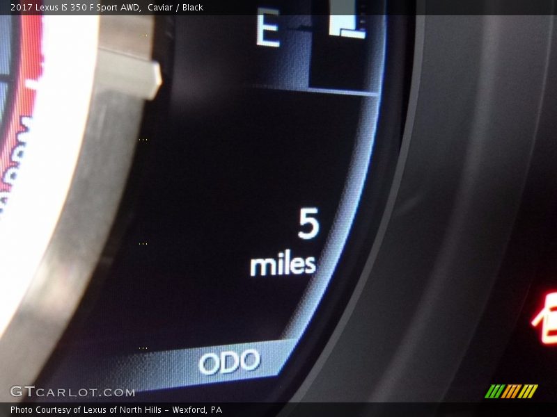 Caviar / Black 2017 Lexus IS 350 F Sport AWD