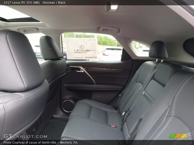 Obsidian / Black 2017 Lexus RX 350 AWD