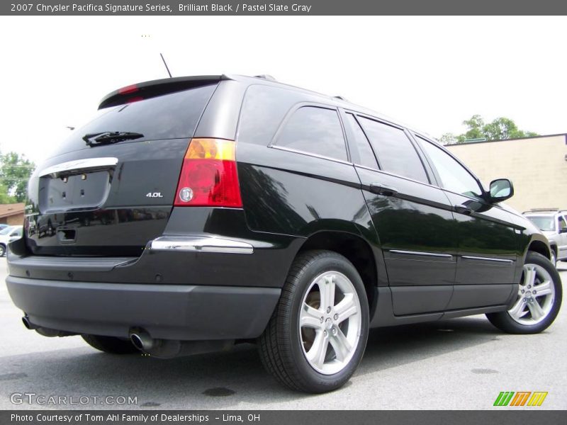Brilliant Black / Pastel Slate Gray 2007 Chrysler Pacifica Signature Series