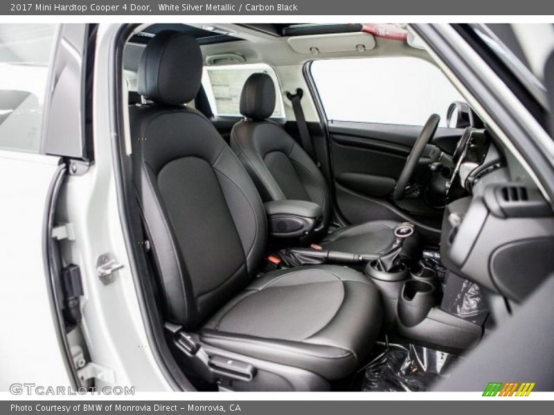 White Silver Metallic / Carbon Black 2017 Mini Hardtop Cooper 4 Door