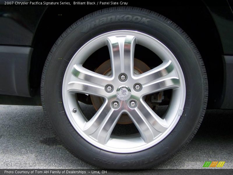 Brilliant Black / Pastel Slate Gray 2007 Chrysler Pacifica Signature Series