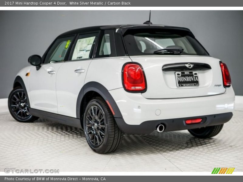 White Silver Metallic / Carbon Black 2017 Mini Hardtop Cooper 4 Door