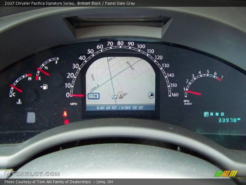 Brilliant Black / Pastel Slate Gray 2007 Chrysler Pacifica Signature Series