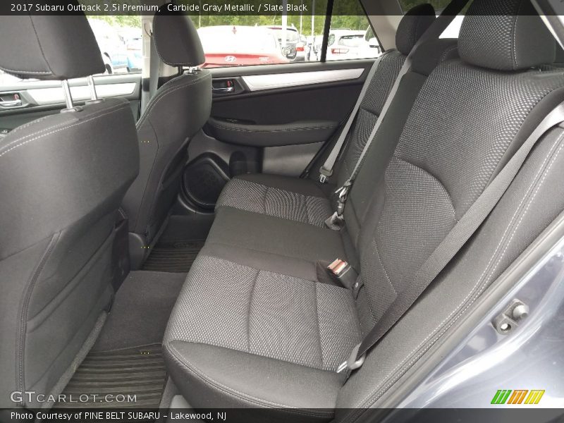 Carbide Gray Metallic / Slate Black 2017 Subaru Outback 2.5i Premium