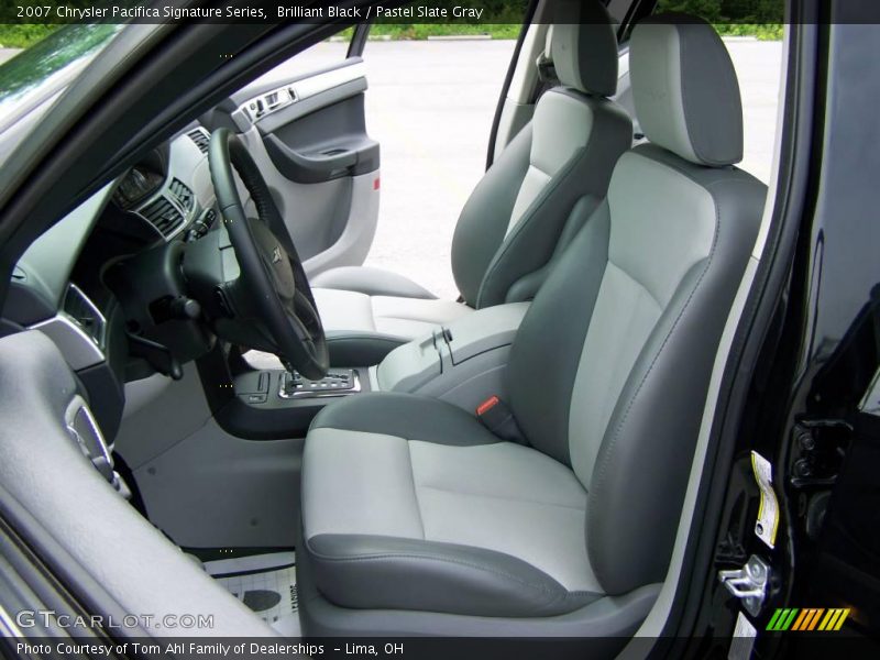 Brilliant Black / Pastel Slate Gray 2007 Chrysler Pacifica Signature Series