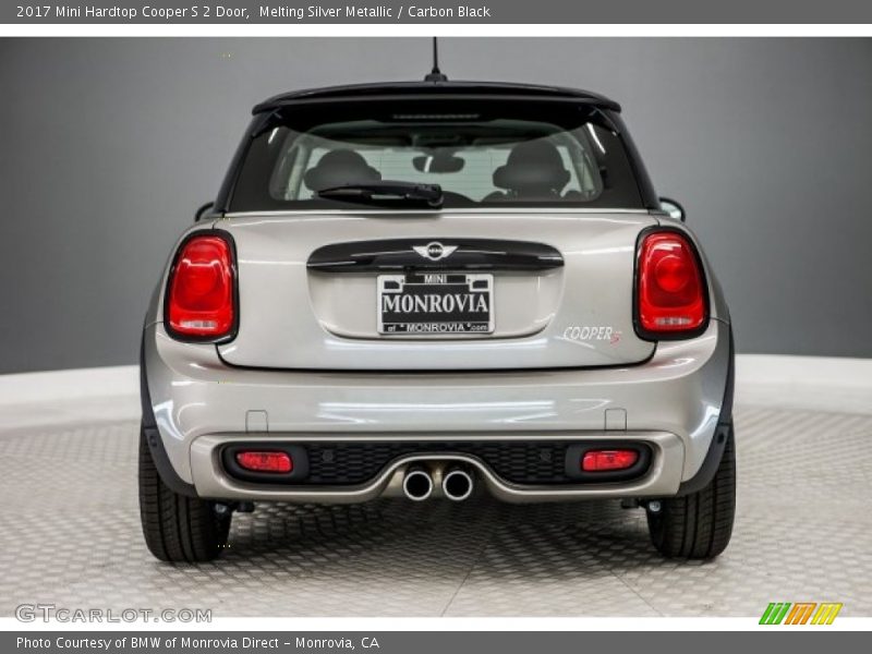 Melting Silver Metallic / Carbon Black 2017 Mini Hardtop Cooper S 2 Door