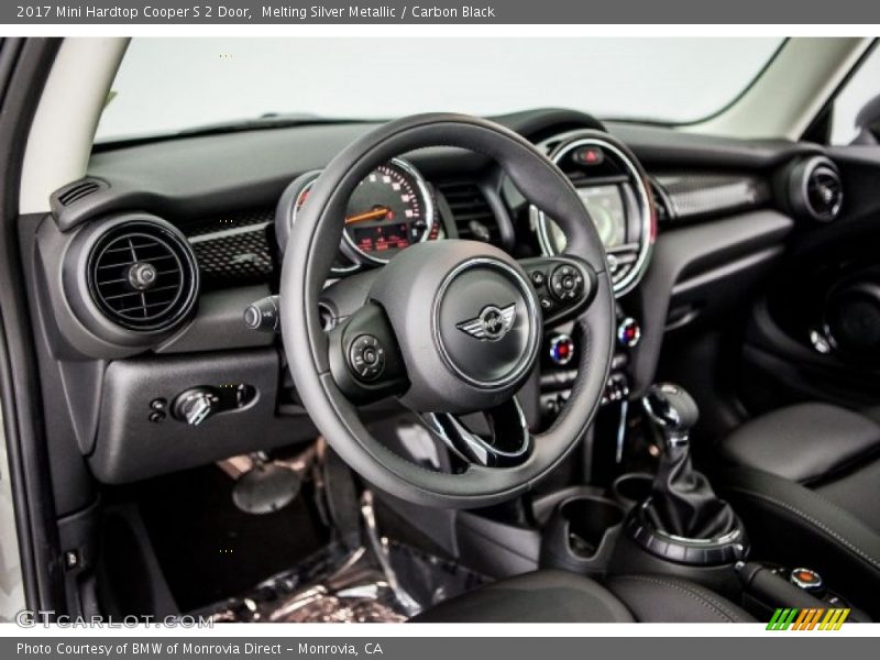 Melting Silver Metallic / Carbon Black 2017 Mini Hardtop Cooper S 2 Door