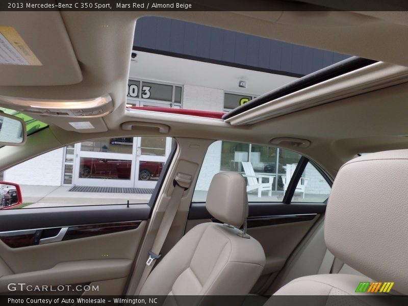 Mars Red / Almond Beige 2013 Mercedes-Benz C 350 Sport