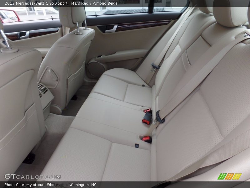 Mars Red / Almond Beige 2013 Mercedes-Benz C 350 Sport