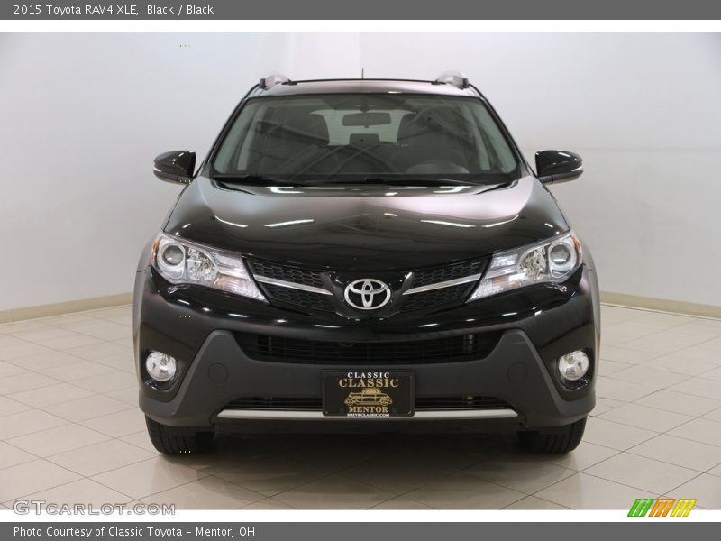 Black / Black 2015 Toyota RAV4 XLE