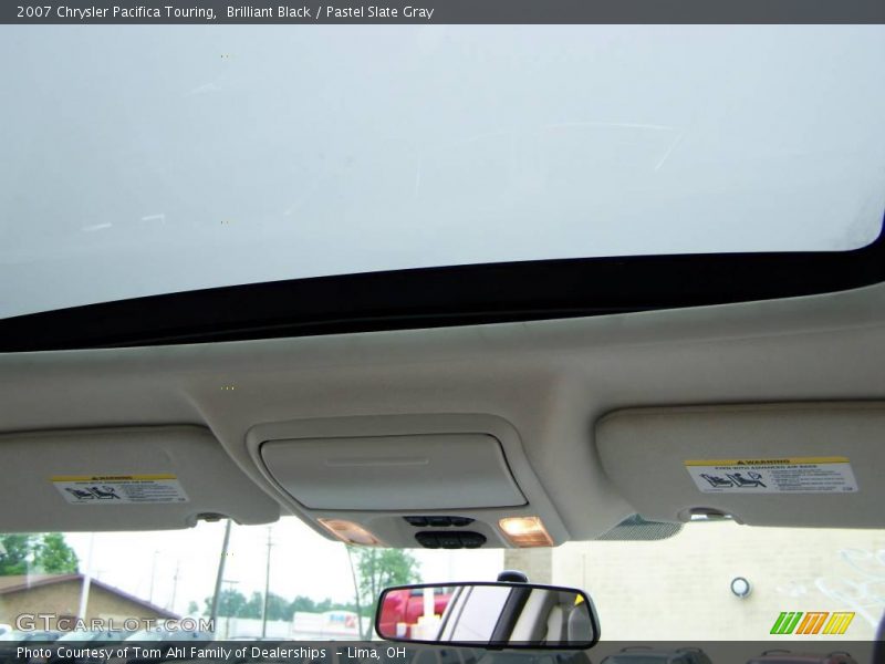 Brilliant Black / Pastel Slate Gray 2007 Chrysler Pacifica Touring